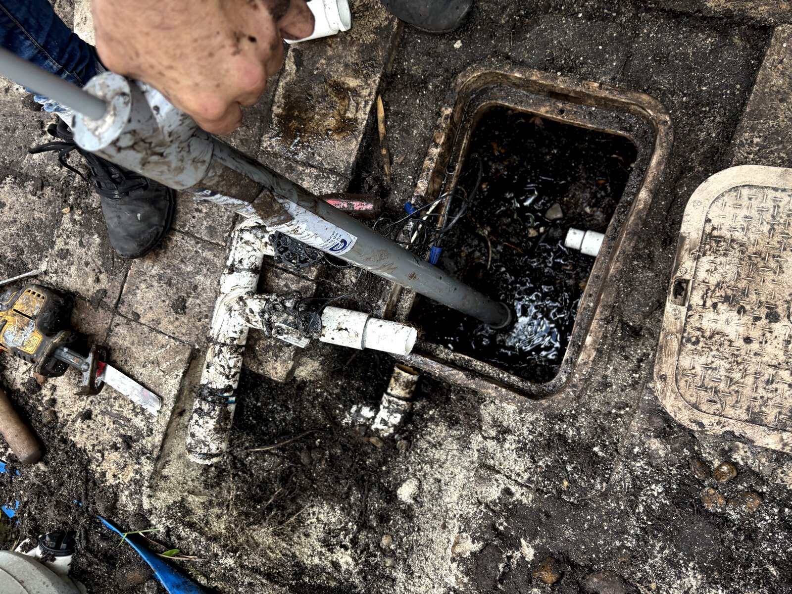 flooded irrigation valve box repair service in Miami-Dade and Broward
